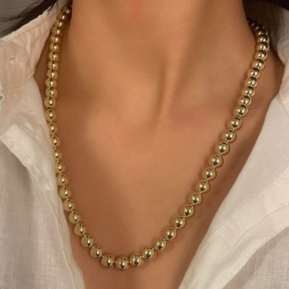 3/$30 💛 Gold Beaded Necklace